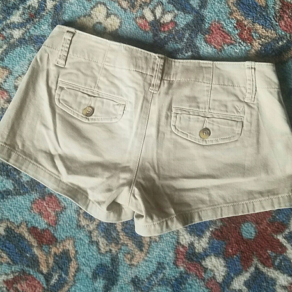 3 for $15 Tan American Eagle Shorts
